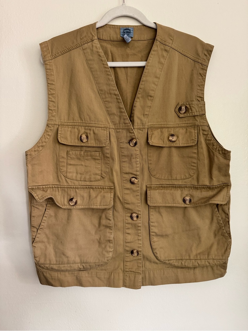 Cambridge Dry Goods Company Utility Vest - Women's Size M - Khaki